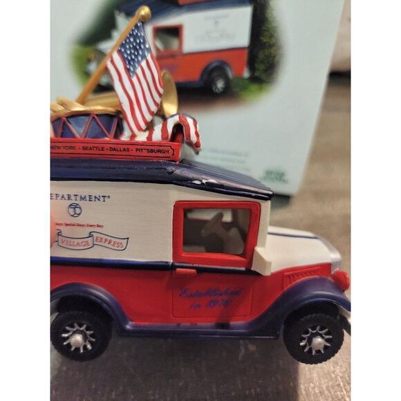 Dept 56 8660 American Pride Village Express AS IS village accessory - Picture 3 of 9